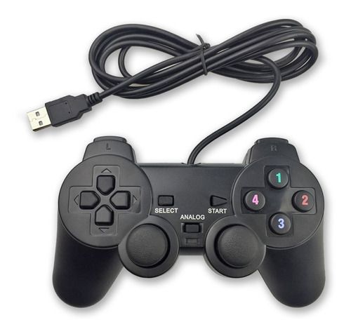 Controle Joystick Gamer Jogos Console E Computador Entrada Usb