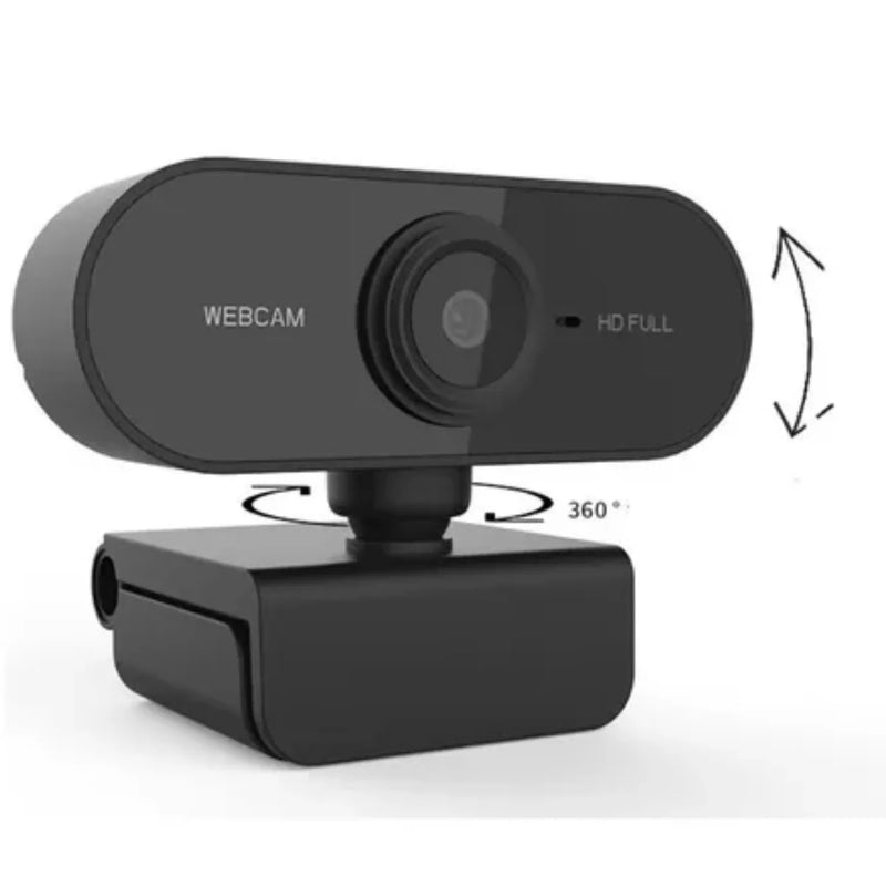 Webcam 1080p Full Hd Câmera Computador Microfone W18 Video Chamada Reunião Home Office Streamer Youtuber PC Notebook Brasil