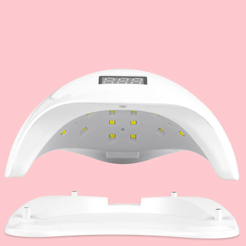 Máquina secadora de unhas portátil, Lâmpada LED UV, Cabo USB, Uso doméstico, Manicura, Unhas de gel