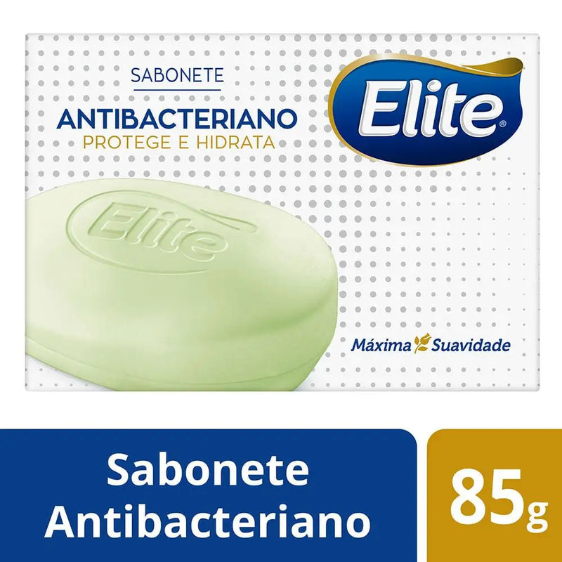 Sabonete Antibacteriano Elite Bar 85G Pacote 4 Unidade