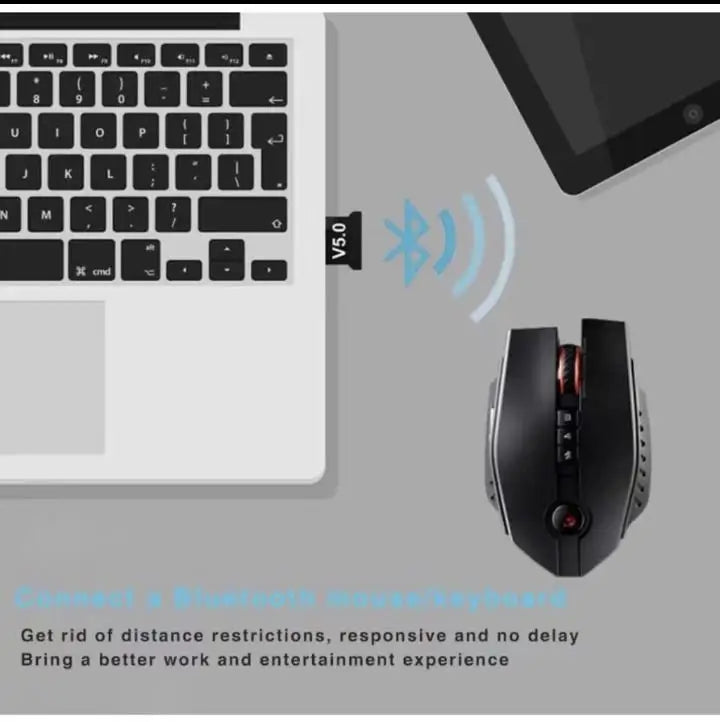 Lanmay 5.0 Receptor sem fio Bluetooth Conecte qualquer dispositivo