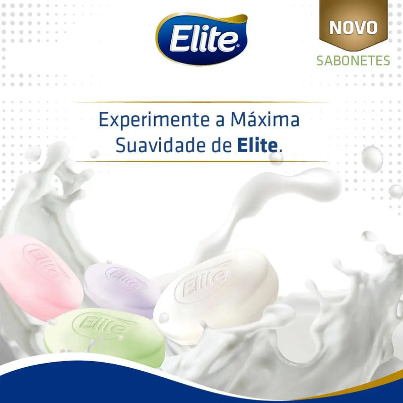 Sabonete Antibacteriano Elite Bar 85G Pacote 4 Unidade